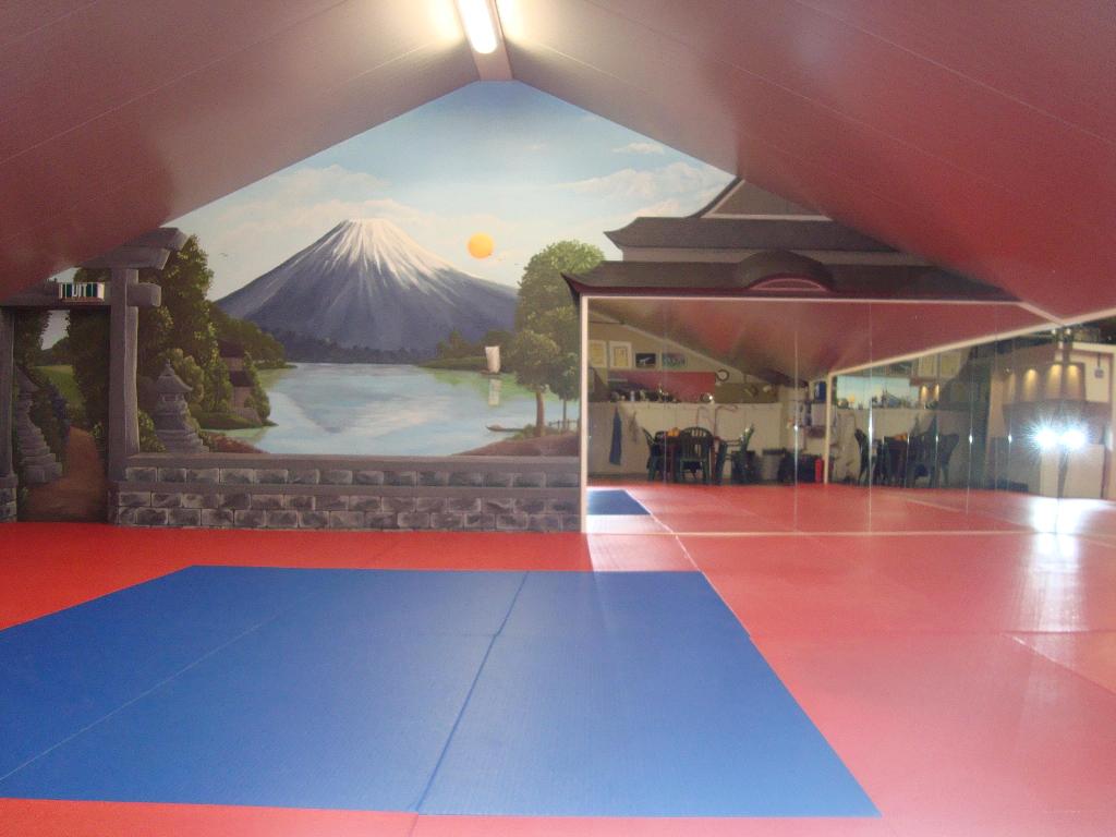 De dojo in Zieuwent