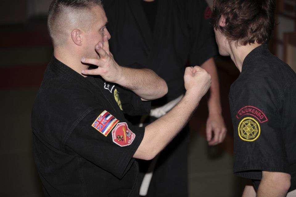 Training bij Budo vereniging KOA